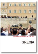 Informe Grecia 2011. Reporteros sin Fronteras